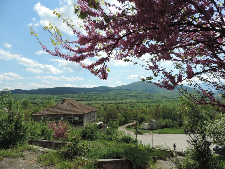 Vue depuis le village de Belimel, Bulgarie