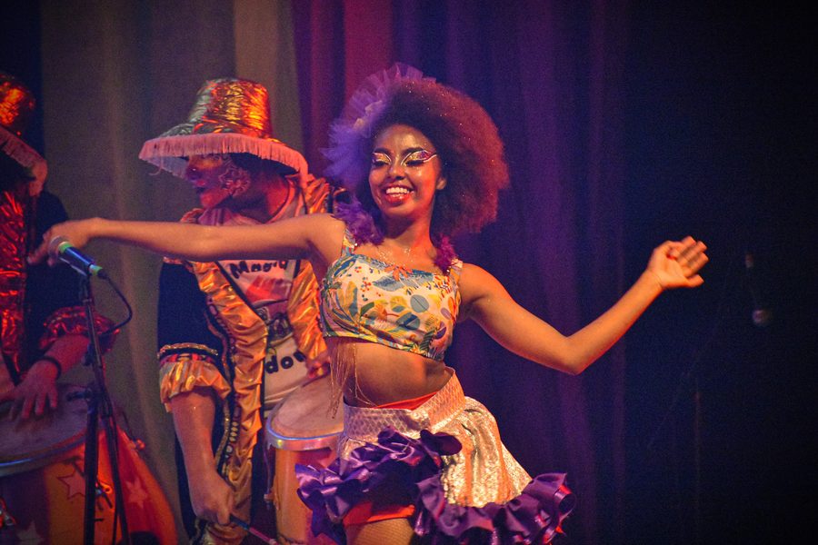 Danseuse de candombe uruguayen