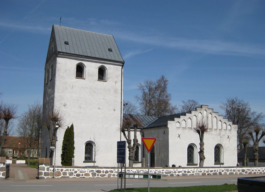 Église de Härslöv en Scanie, Suède