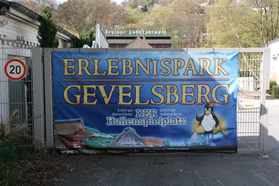 Erlebnispark Gevelsberg dans les halls de l’ancienne aciérie Kruiner Gußstahlwerk