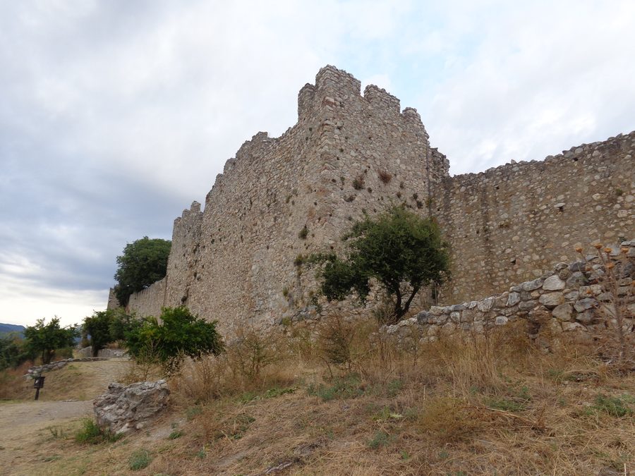 Entrée du château de Platamonas en Piérie, Grèce