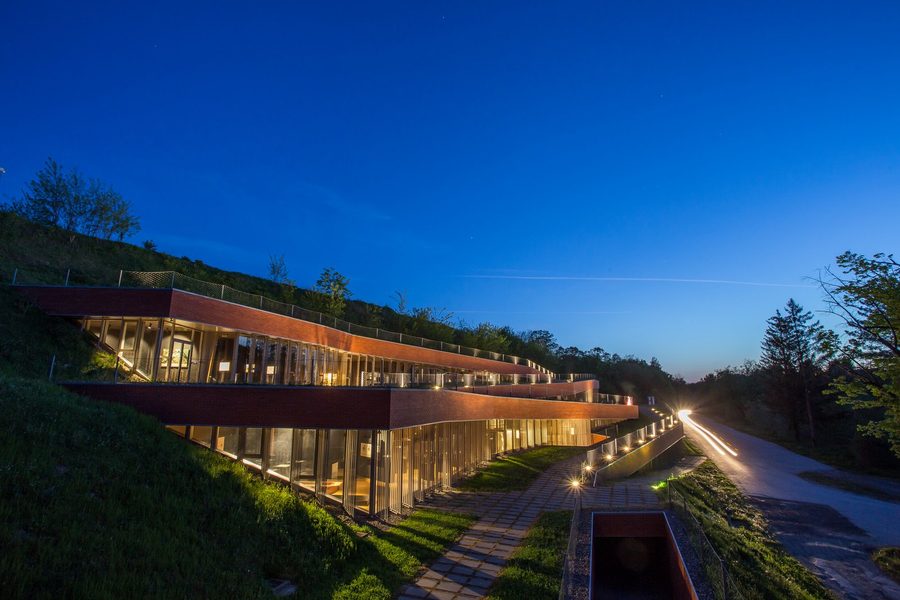 Musée de la culture de Vučedol la nuit