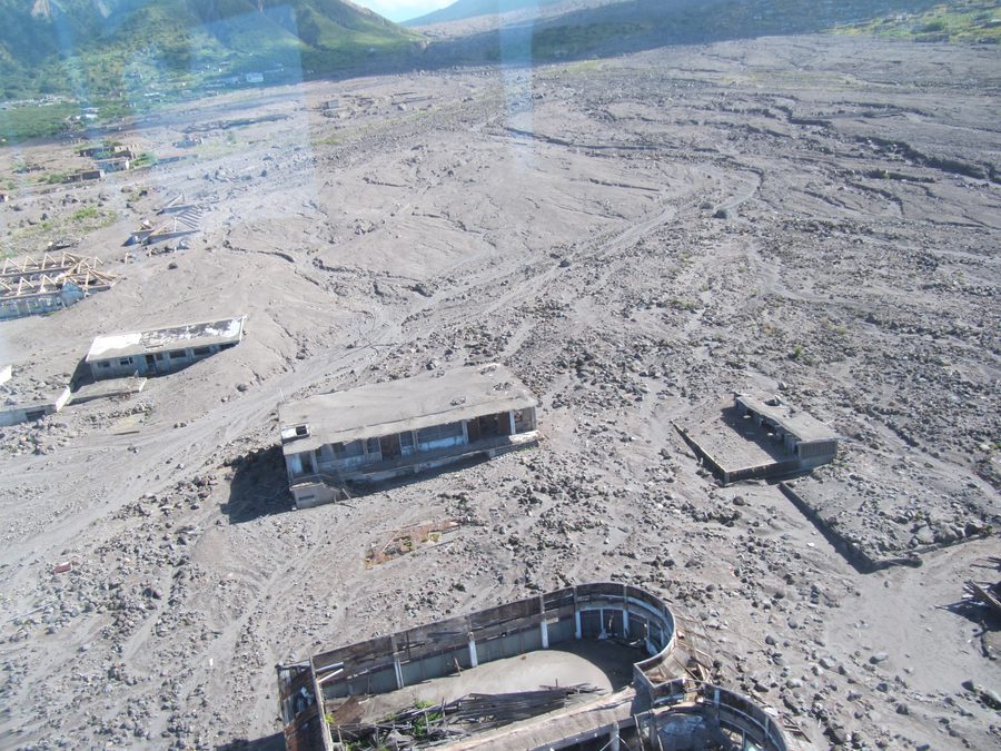 Plymouth et l’histoire volcanique de Montserrat
