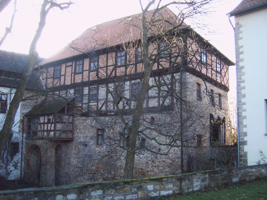 Château de Ummendorf avec le corps de garde vu du nord