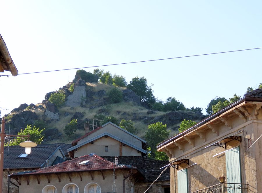 Ruines du château de Roccaprebalza