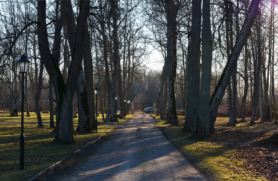 Parc du domaine de Vihterpalu en Estonie