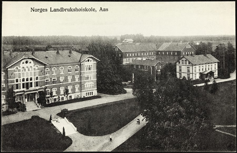 Bâtiment historique de la Norges Landbrukshøiskole à Ås, Akershus