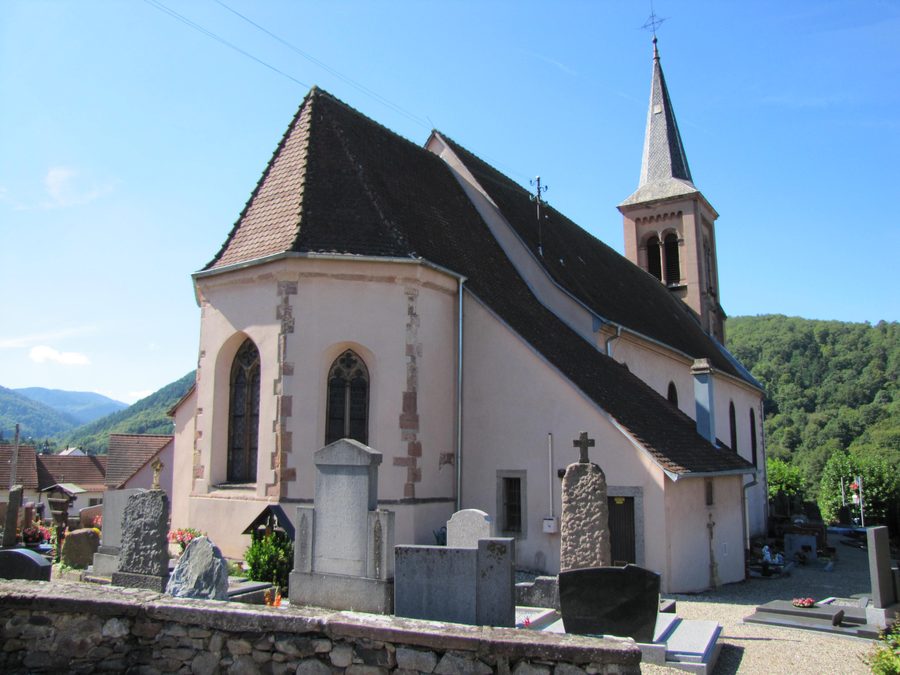 Église Saint-Jean-Baptiste à Soultzbach-les-Bains, Alsace