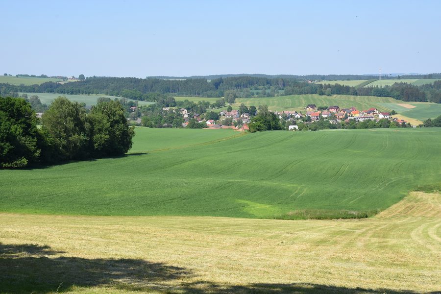 Horní Krupá, un village dans la région de Vysočina