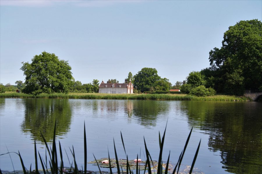 Paysage de parc dans le royaume des jardins de Dessau-Wörlitz