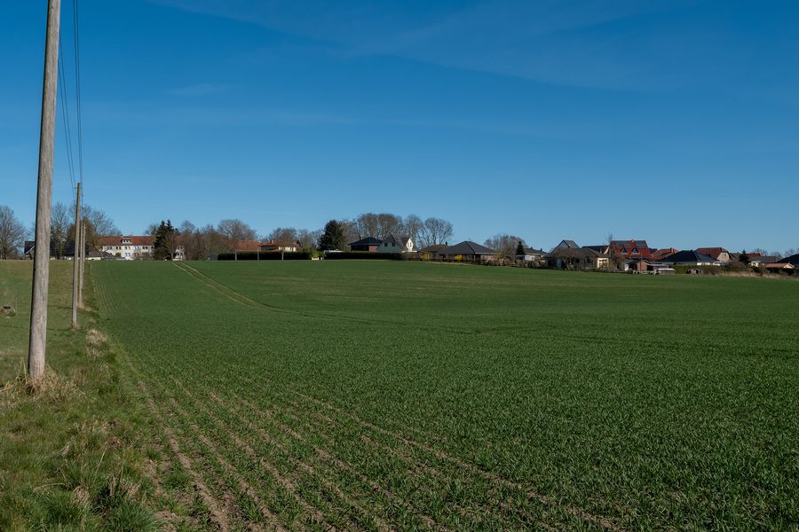 Schlossberg près de Pantelitz, vu de Niepars