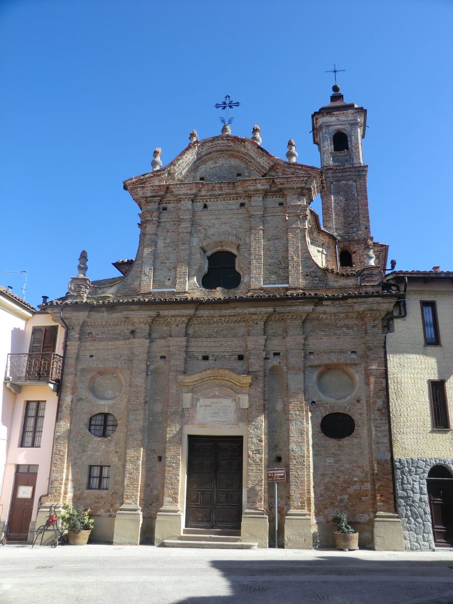 Bâtiment de la confrérie San Giovanni à Novello, Cuneo