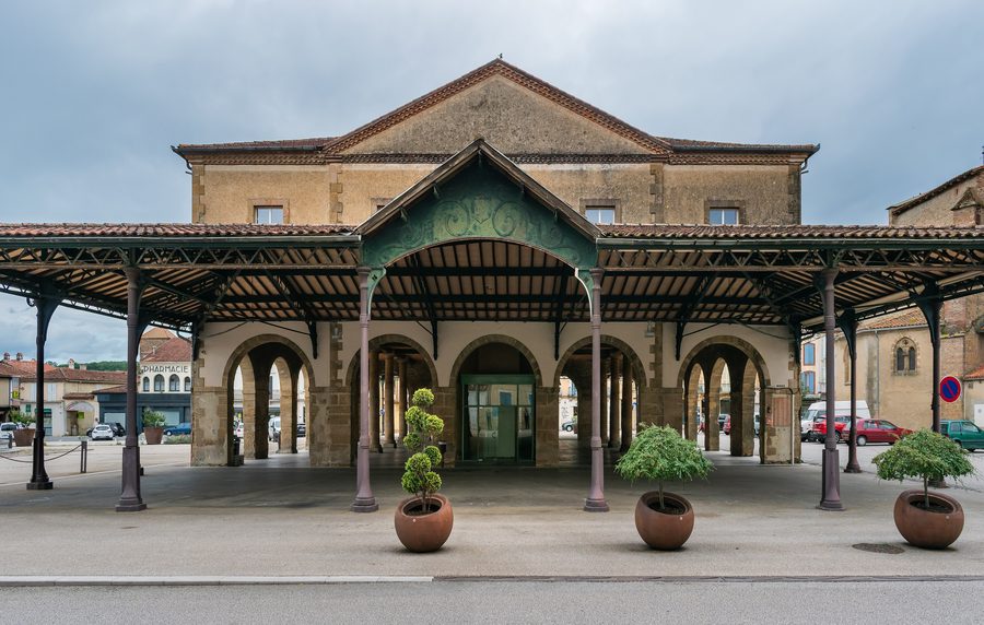 Hôtel de ville de Trie-sur-Baïse, Hautes-Pyrénées, France