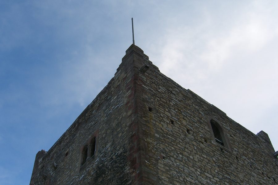 Ruines du château du Wartenberg près de Muttenz, dans le canton de Bâle-Campagne