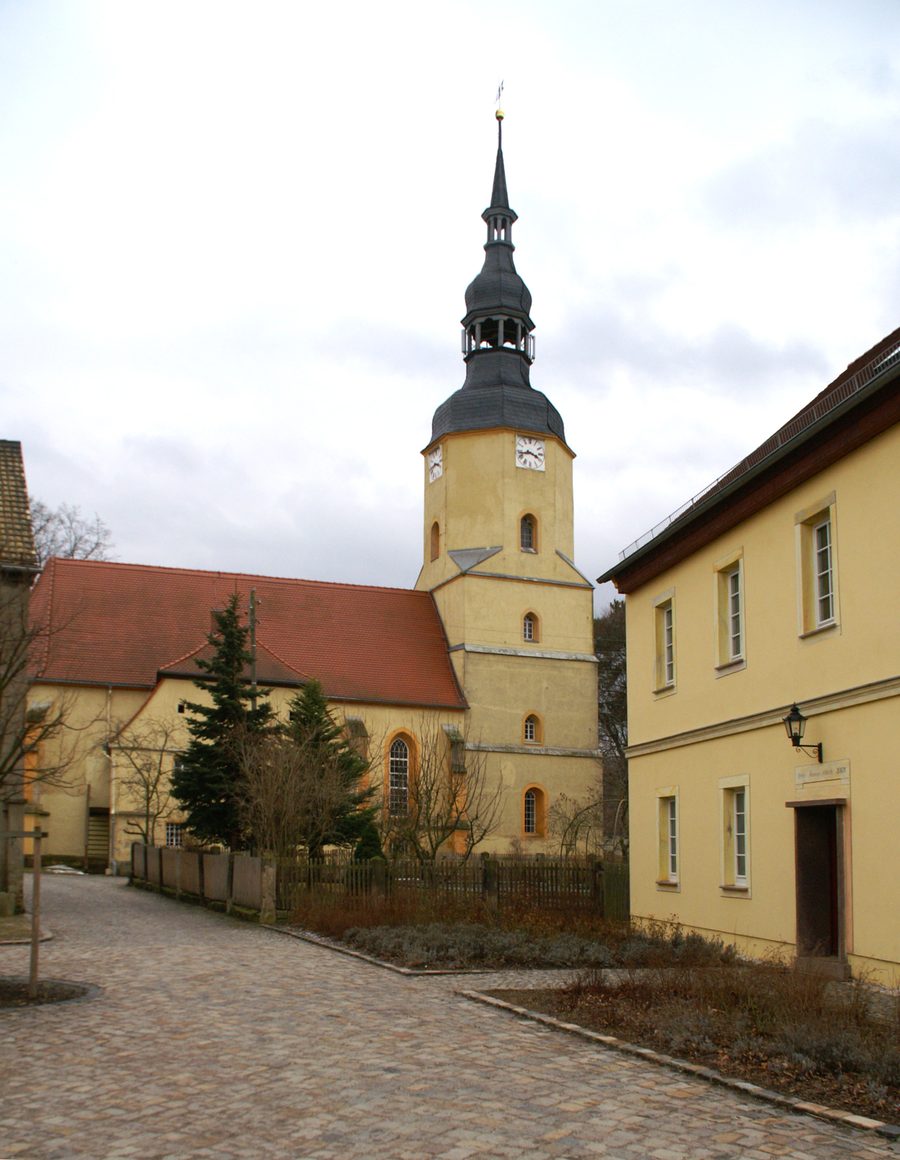 Église historique de Treben en Thuringe