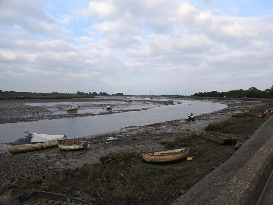 Estuaire de la Blackwater depuis Hythe Quay, Maldon
