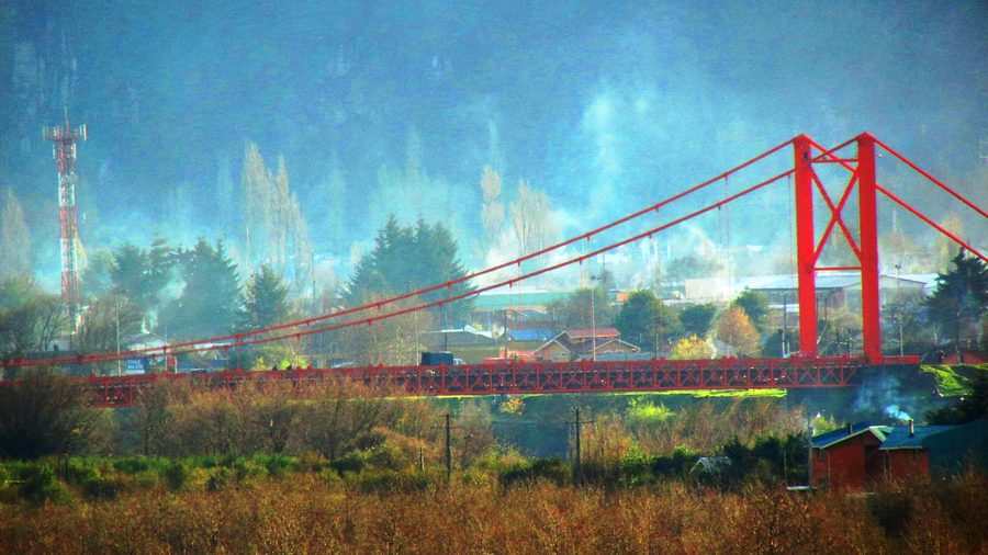 Paysage étendu près d’Aysén dans la région chilienne d’Aysén