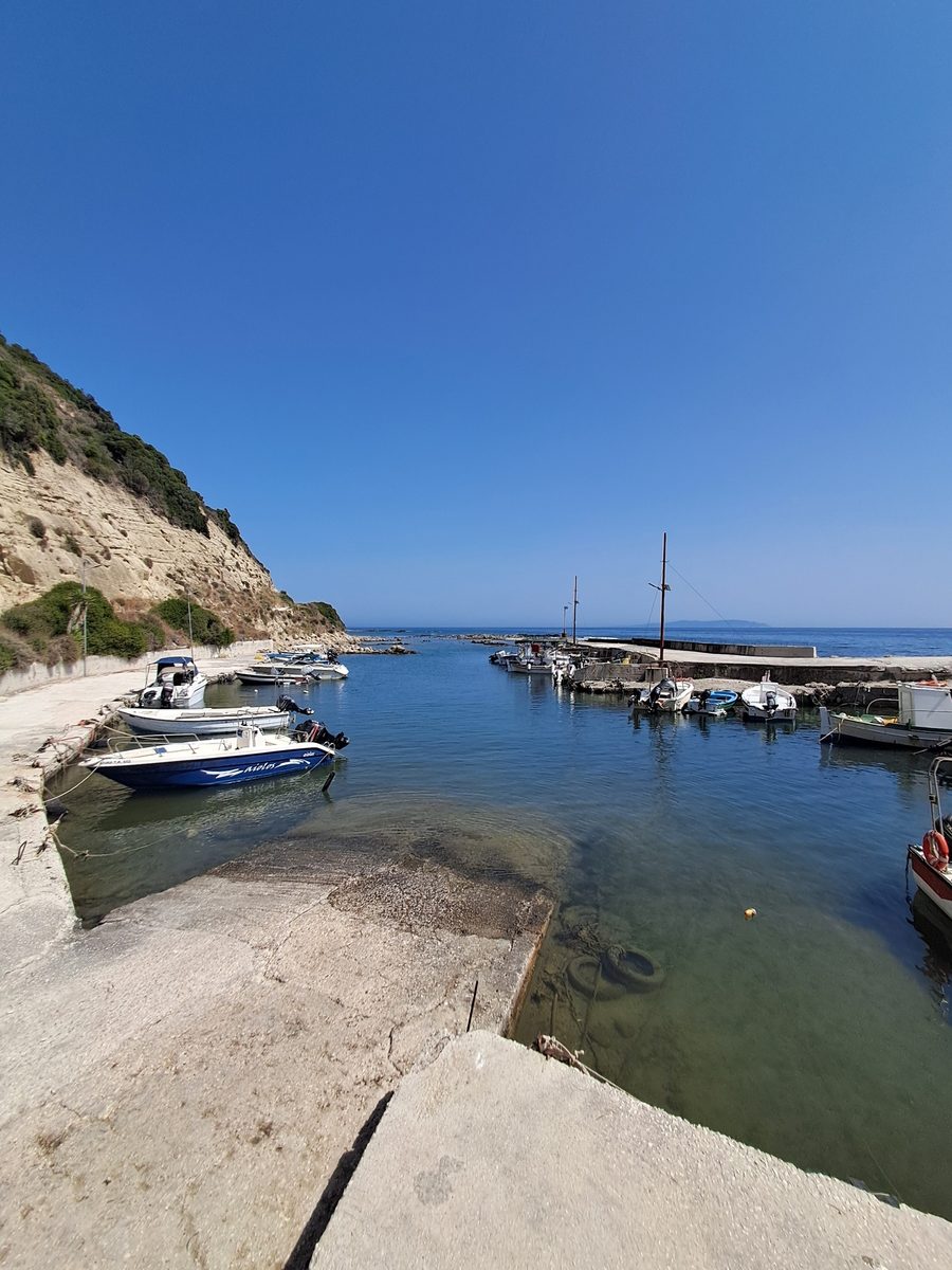 Port de Lefkimmi à Corfou