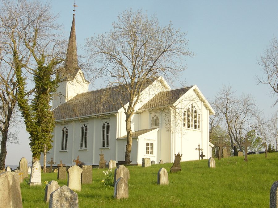 Église de Gjemnes à Gjemnes, Møre og Romsdal, Norvège