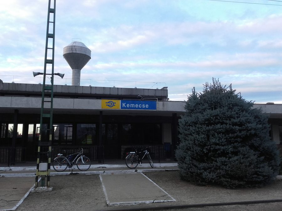 Gare de Kemecse en Hongrie