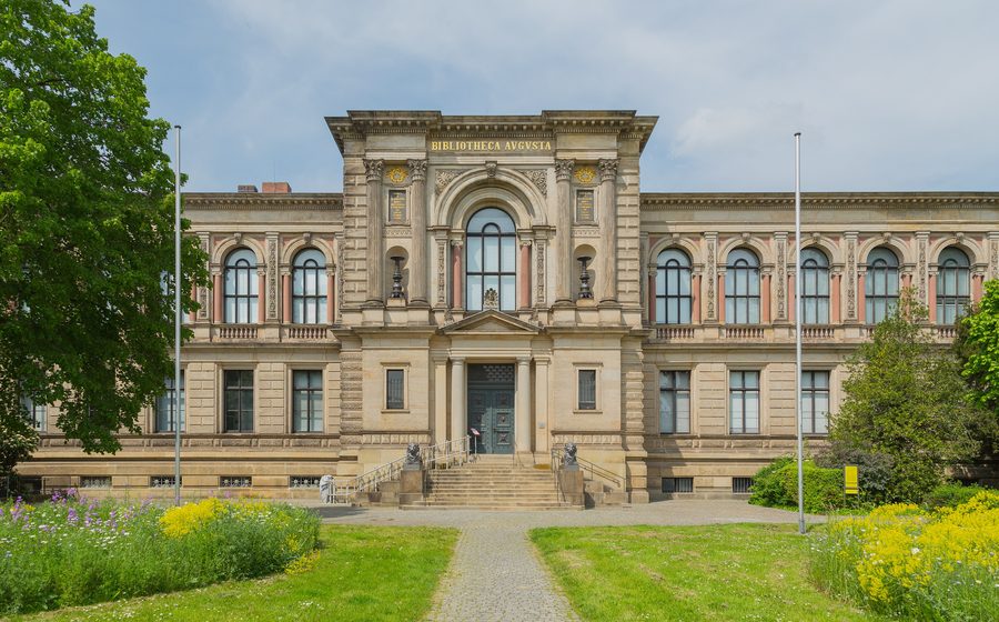 Bibliotheca Augusta de la bibliothèque Herzog August sur la Lessingplatz à Wolfenbüttel