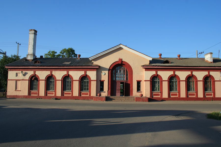 Gare de Lichoslawl dans l’oblast de Tver, Russie