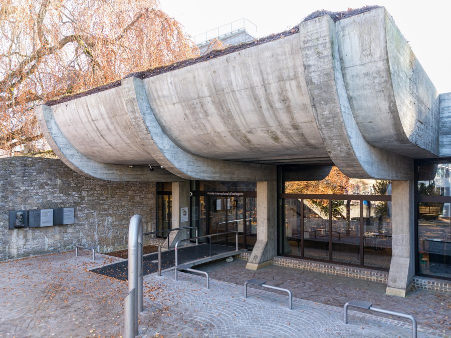 Entrée du Musée international d’horlogerie à La Chaux-de-Fonds