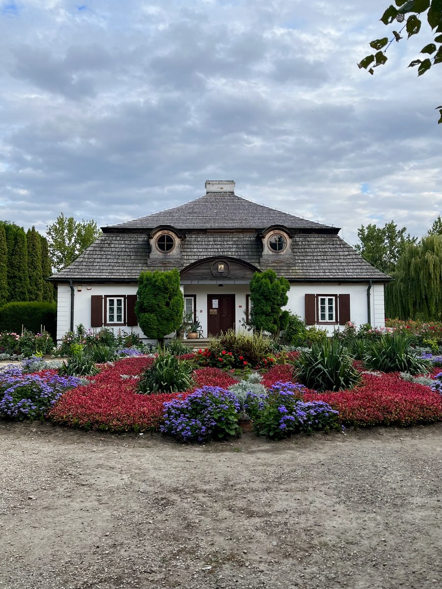 Maison manoriale historique au musée villageois de Lublin