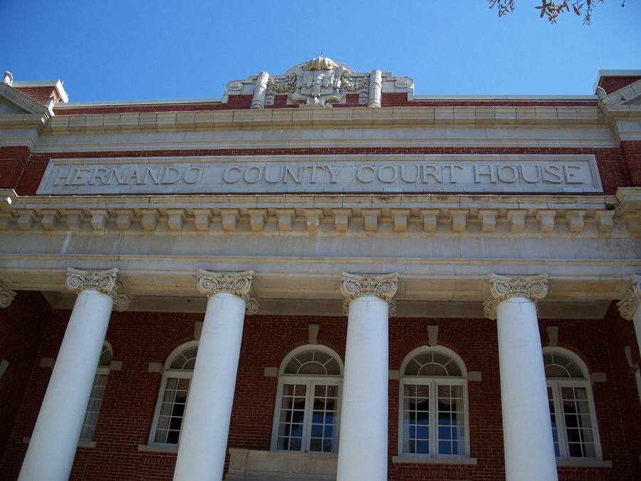 Palais de justice du comté de Hernando à Brooksville, Floride