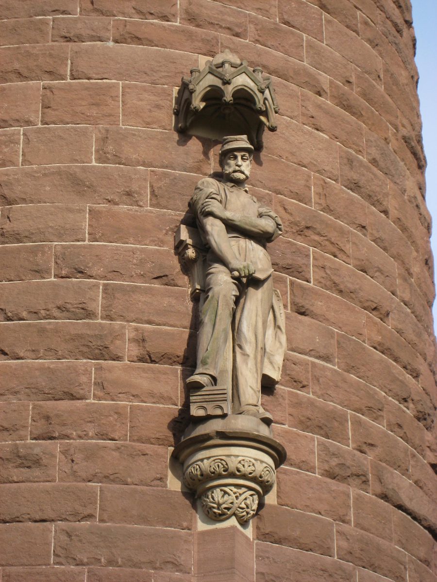 Soldiers and Sailors Memorial Arch dans le Bushnell Park à Hartford