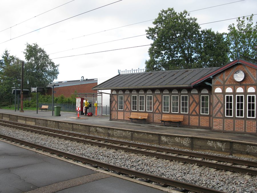 Gare de Vedbæk dans la municipalité de Rudersdal, Danemark