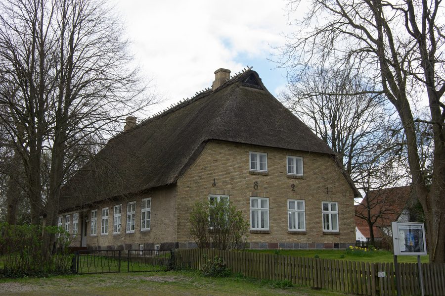 Église classée monument historique à Brodersby-Goltoft en Schleswig-Holstein