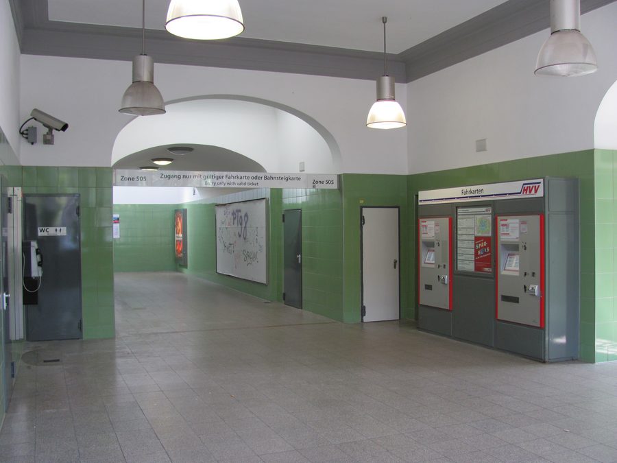 Station de métro Großhansdorf en Allemagne