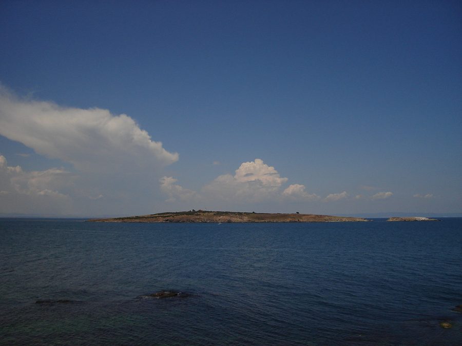 L’île Sveti Ivan en mer Noire près de Sozopol, Bulgarie