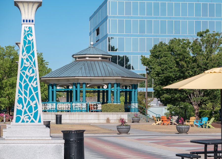 Le Gazebo sur Decatur Square à Decatur, en Géorgie