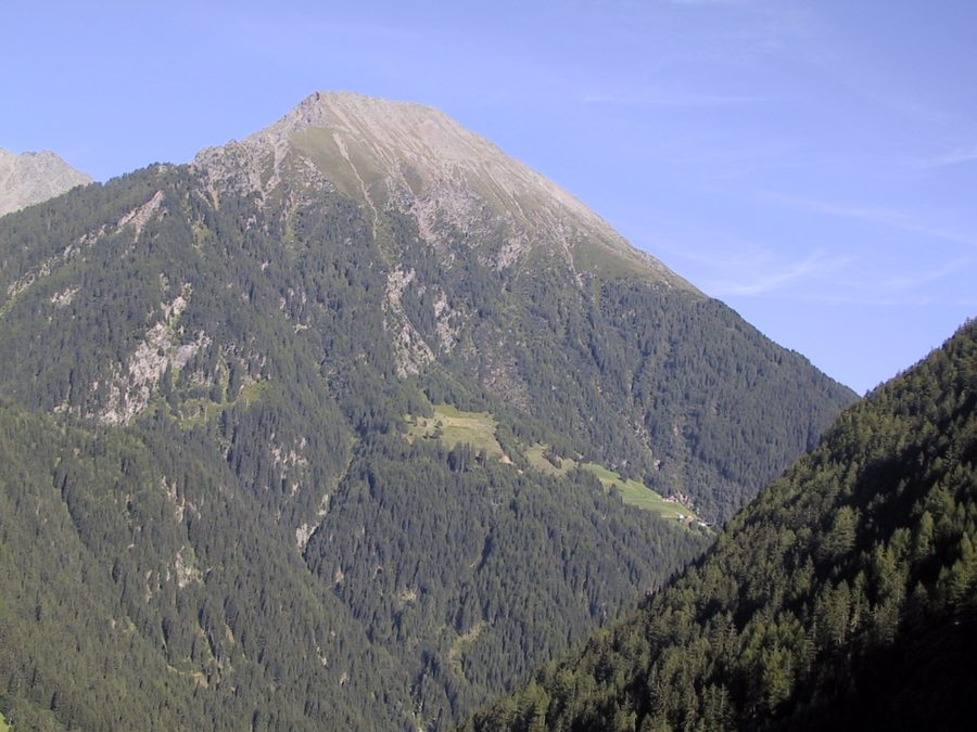 Versant ouest de l’Eidechsspitze dans la vallée de Pfunderer