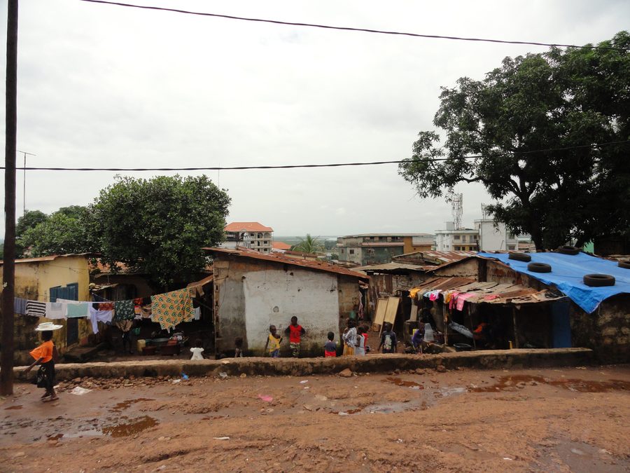 Vue sur Conakry