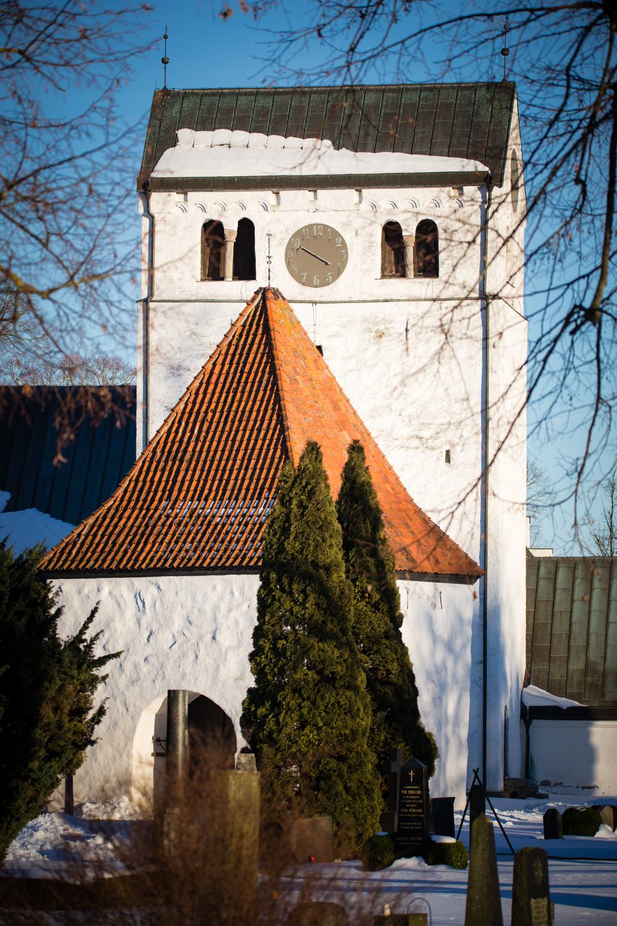 Église de Fjälkinge à Fjälkinge, commune de Kristianstad, Suède