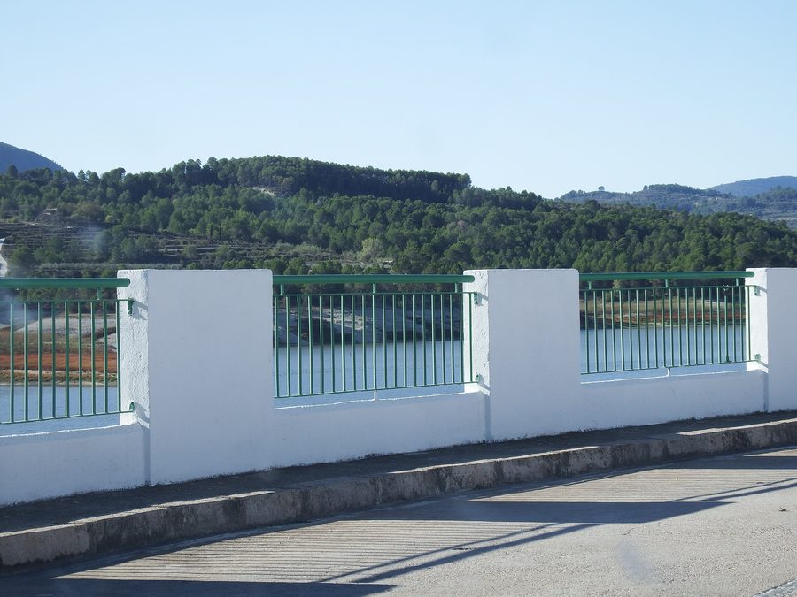 Réservoir de Beniarrés octobre 2024