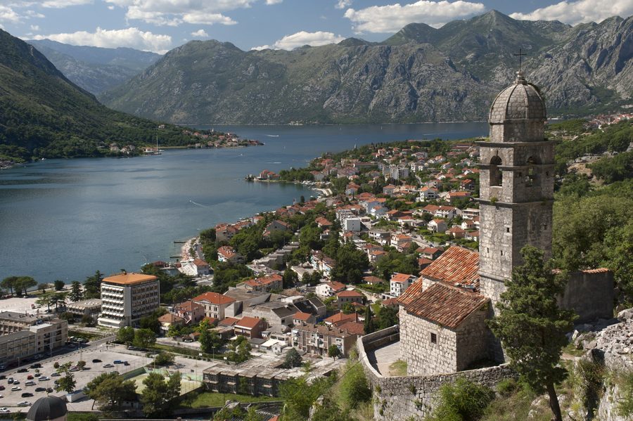 Église Gospa od Zdravlja dans la baie de Kotor au Monténégro