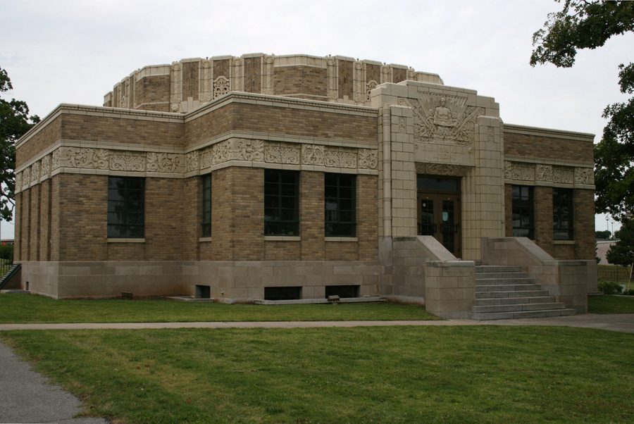 Bâtiment historique Art déco à Tulsa, Oklahoma