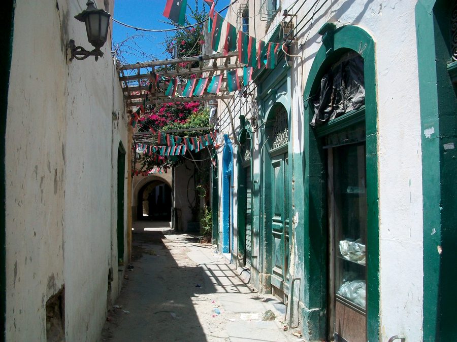 Ruelle dans la vieille ville de Tripoli