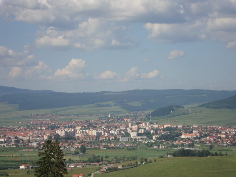 Miercurea Ciuc, également connue sous le nom de Csíkszereda, dans le comté de Harghita, en Roumanie