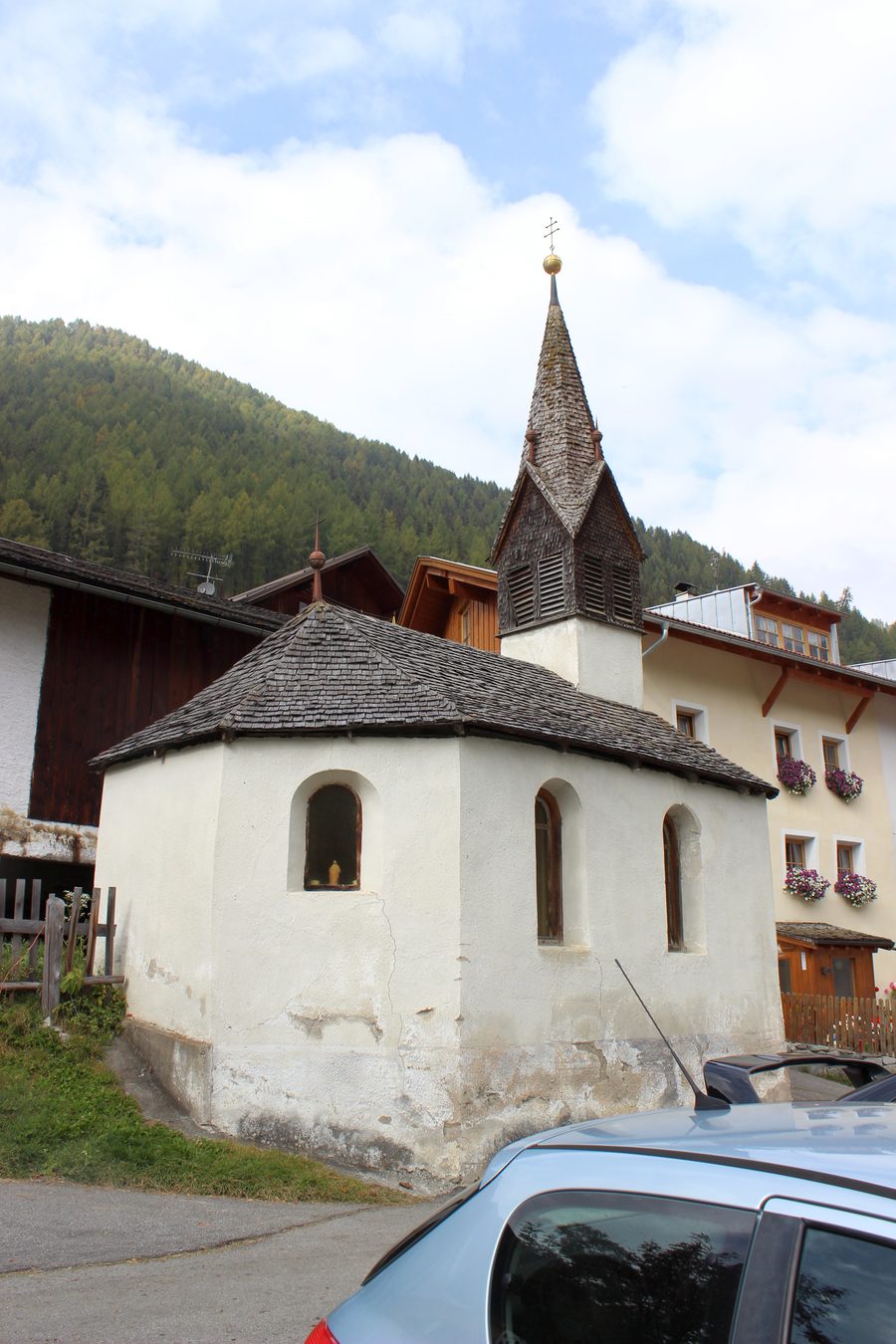 Chapelle à Kapron dans la vallée de Langtauferer