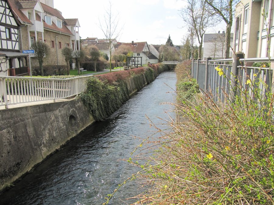 La Modau à Nieder-Ramstadt, Mühltal