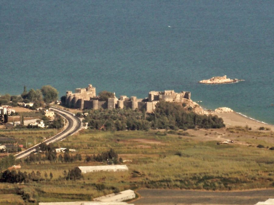 Anamur Kalesi, le château historique près d’Anamur sur la côte méditerranéenne turque