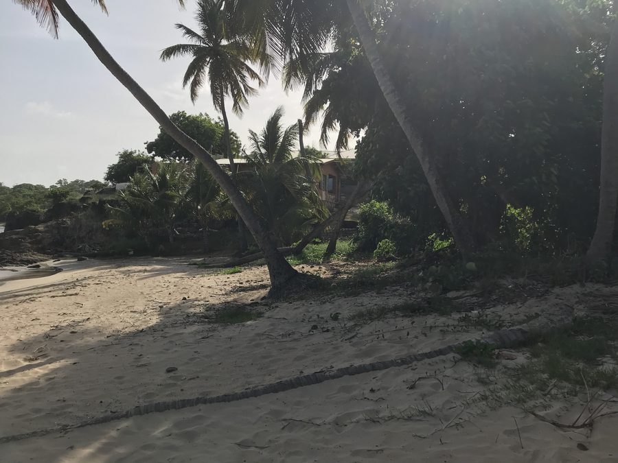 Plage à Old Road à Antigua-et-Barbuda