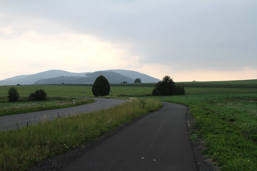 Paysage dans l’Okres Klatovy en Tchéquie