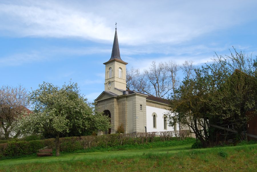 Église catholique de Wallenried dans le canton de Fribourg