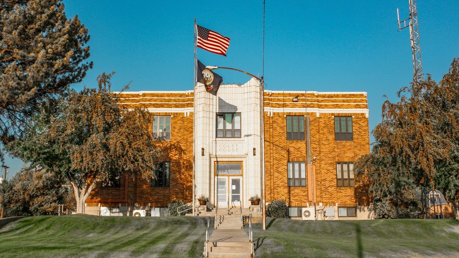 Palais de justice du comté d’Oneida à Malad, dans l’Idaho